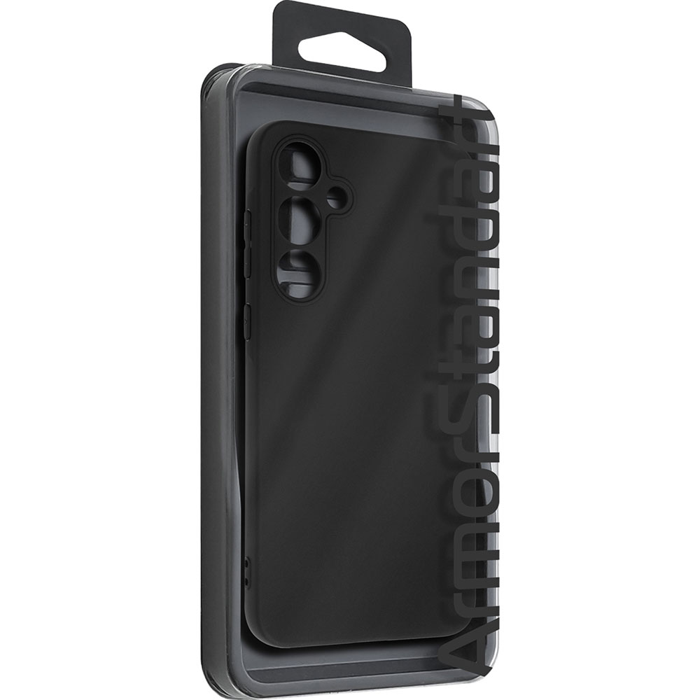 Чохол ArmorStandart Matte Slim Fit для Samsung M35 5G (M356) Camera cover Black (ARM77967) Матеріал поліуретан