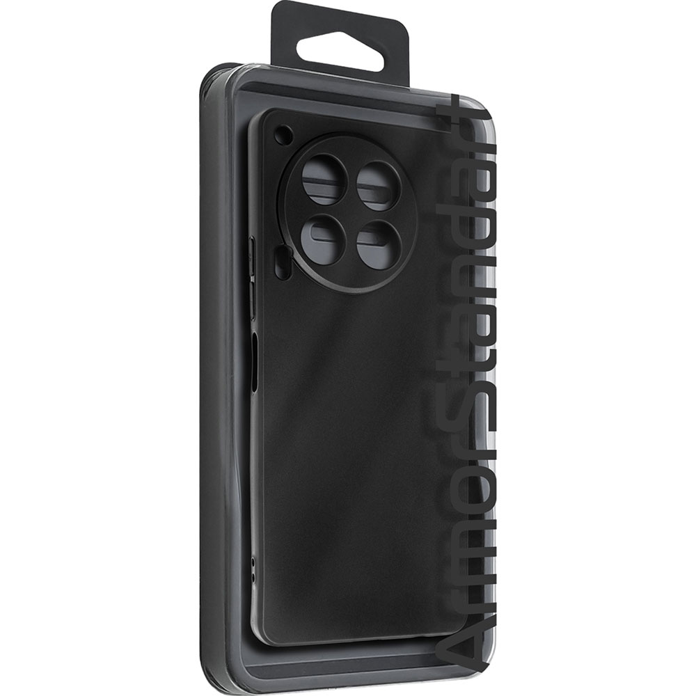 Чохол ArmorStandart Matte Slim Fit для Tecno Camon 30 (CL6) Camera cover Black (ARM77159) Матеріал поліуретан