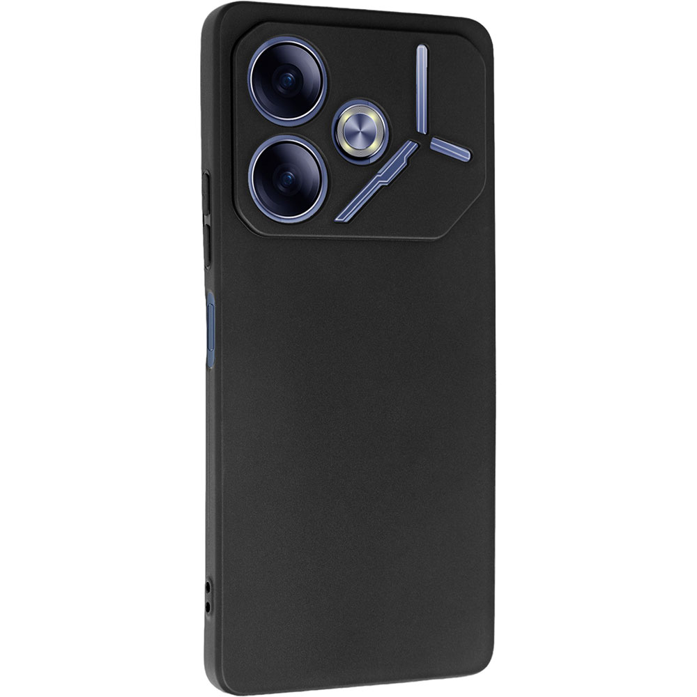 Чохол ArmorStandart Matte Slim Fit для Tecno Pova 6 (LI7) Camera cover Black (ARM78190) Сумісність за моделлю TECNO Pova 6