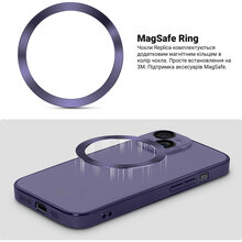 Чохол ARMORSTANDART Replica MagSafe для Apple iPhone 14 Dark Purple (ARM76198)