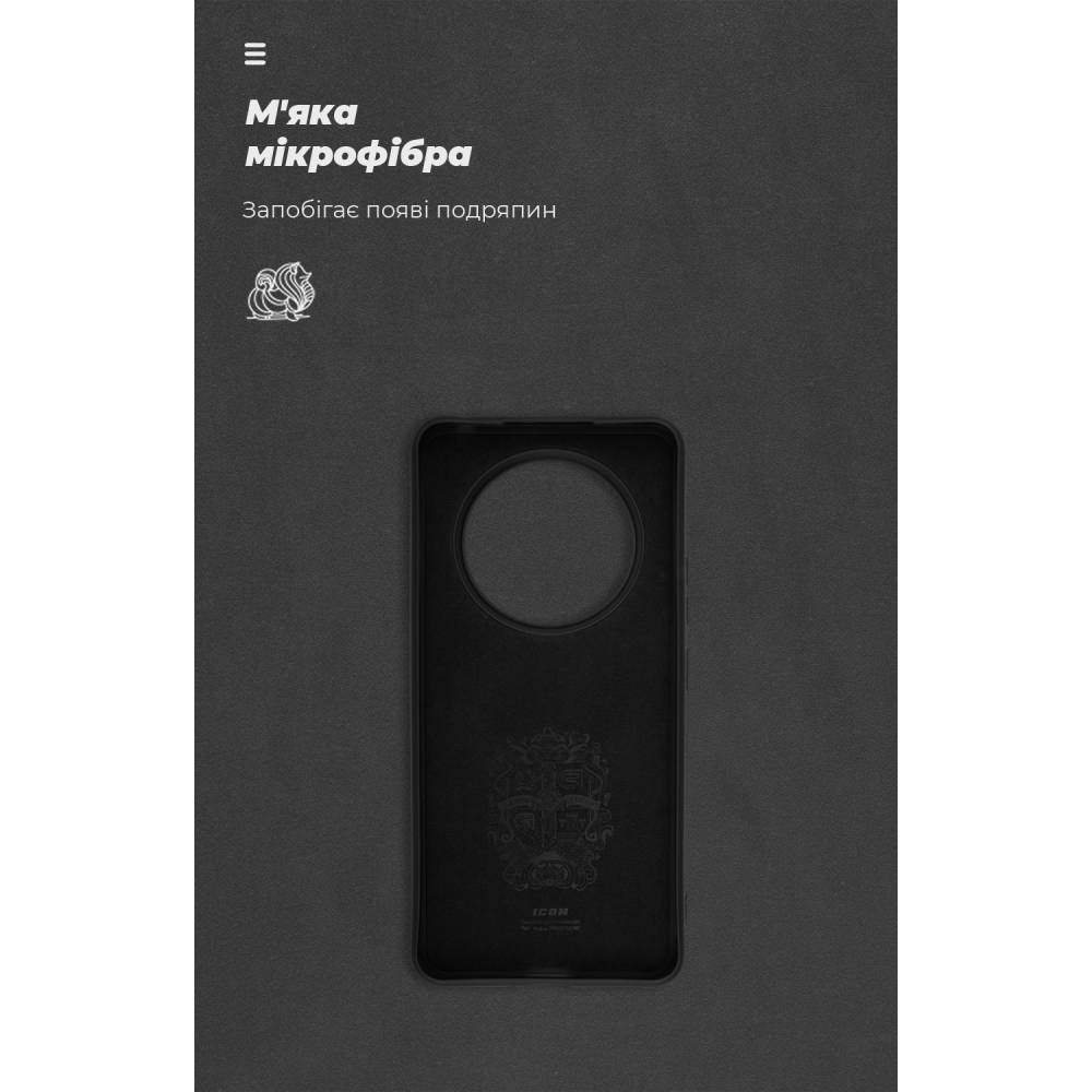 Чехол ARMORSTANDART ICON для Realme 12 4G/12+ 5G Black (ARM74765) Материал полиуретан