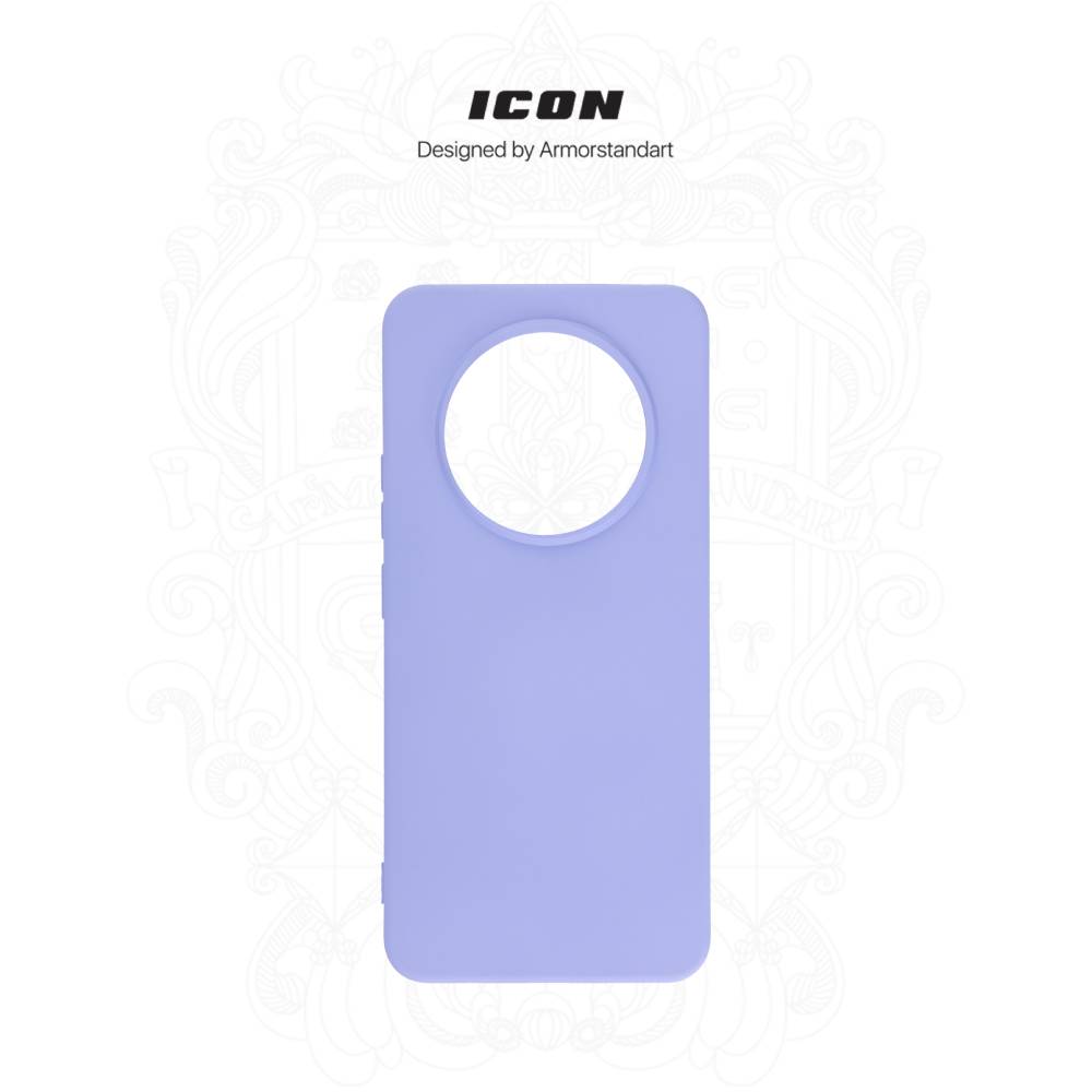 Чехол ARMORSTANDART ICON для Realme 12 4G/12+ 5G Lavender (ARM74768) Цвет голубой