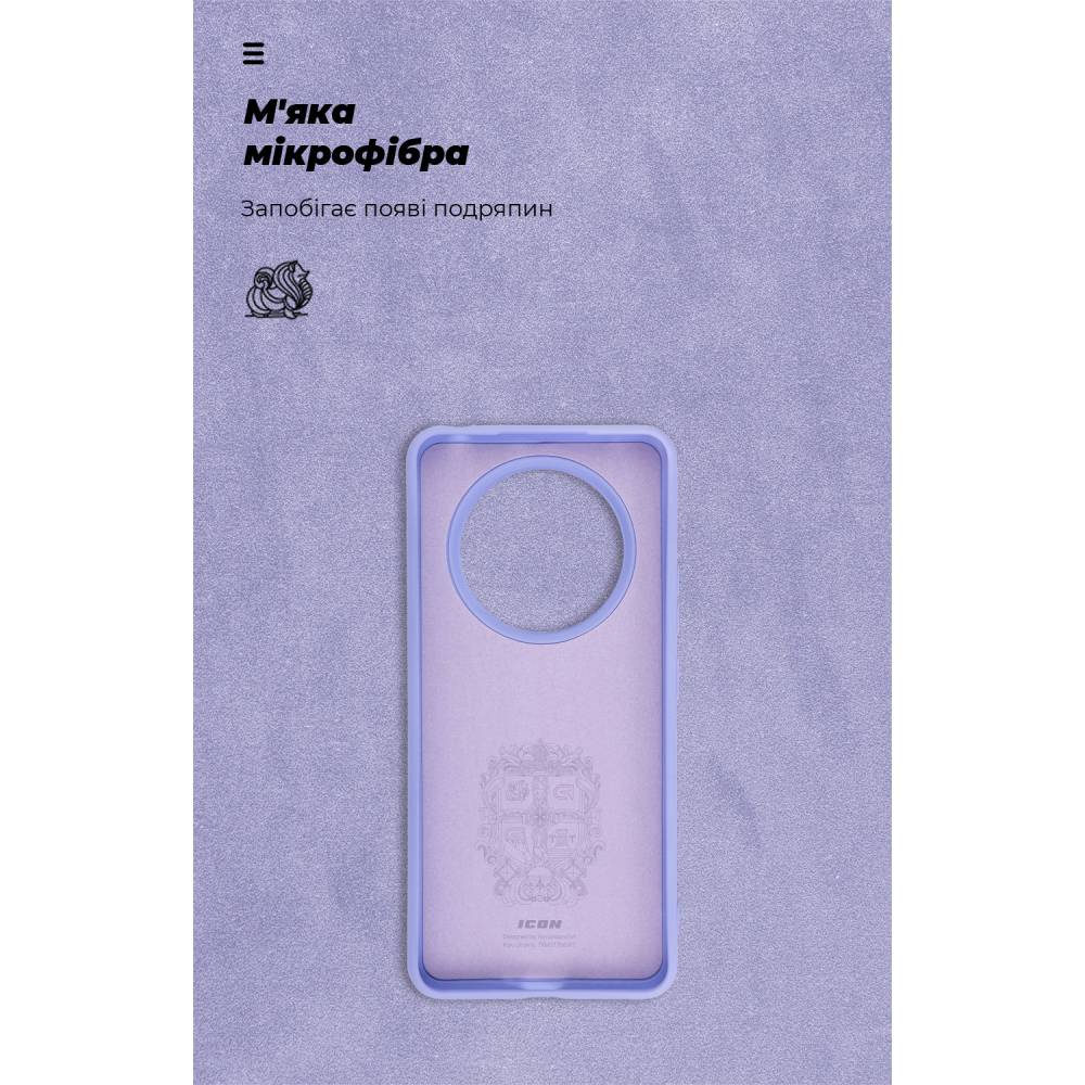 Чехол ARMORSTANDART ICON для Realme 12 4G/12+ 5G Lavender (ARM74768) Материал полиуретан