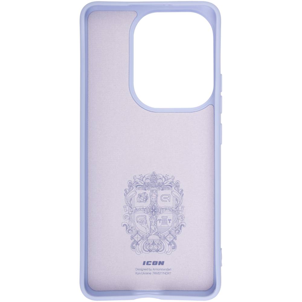 Чехол ARMORSTANDART ICON для Xiaomi Poco F6 Lavender (ARM73515) Совместимость по модели Poco F6