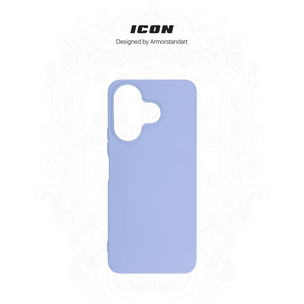 Чехол ARMORSTANDART ICON для Xiaomi Redmi 13 4G/Poco M6 4G Lavender (ARM78265) Цвет голубой