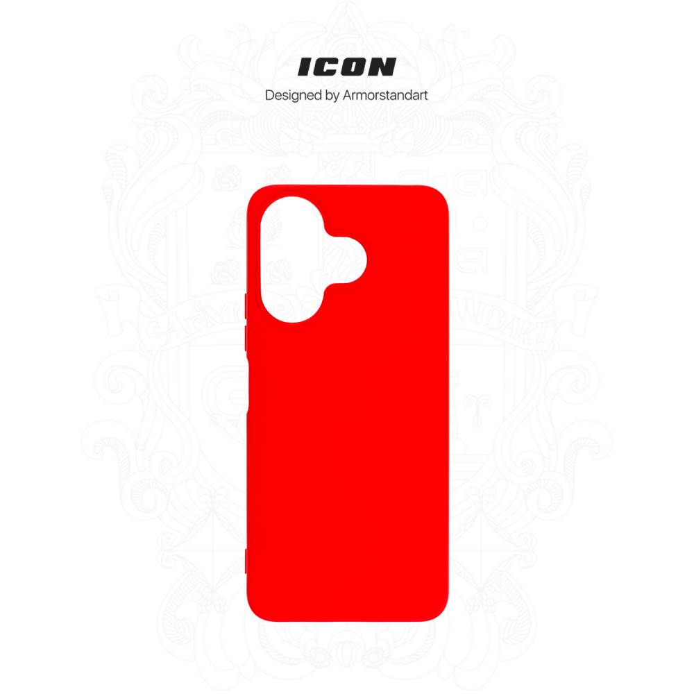 Чохол ARMORSTANDART ICON для Xiaomi Redmi 13 4G/Poco M6 4G Red (ARM78264) Колір червоний