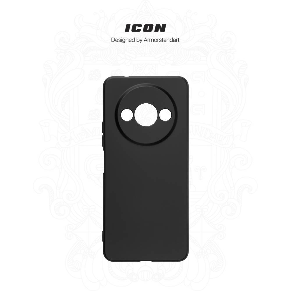 Чехол ARMORSTANDART ICON для Xiaomi Redmi A3 Camera cover Black (ARM78512) Цвет черный