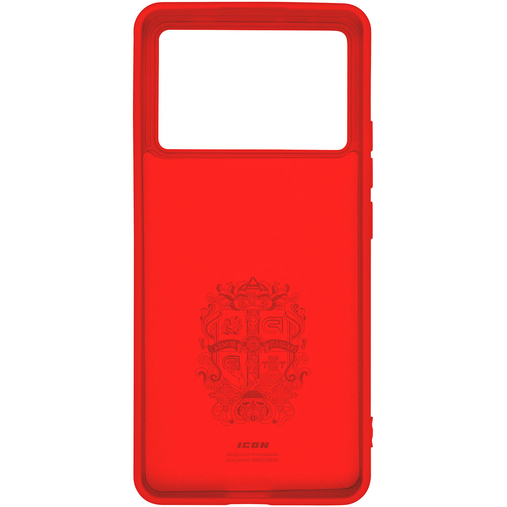 Чохол ArmorStandart ICON Case для Xiaomi Poco X6 Pro 5G Red (ARM73367) Сумісність за моделлю Poco X6 Pro