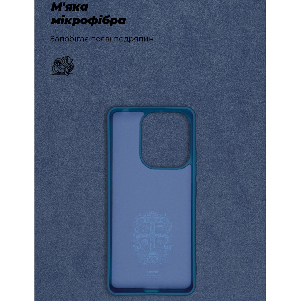 Чохол ArmorStandart ICON Case для Xiaomi Redmi Note 13 4G Dark Blue (ARM73349) Колір синій