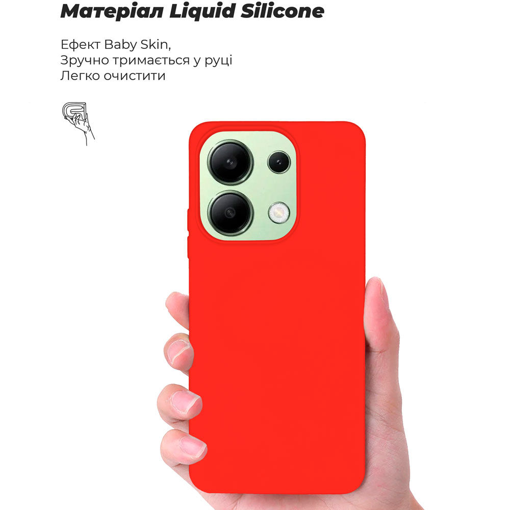 Чохол ArmorStandart ICON Case для Xiaomi Redmi Note 13 4G Red (ARM73350) Колір червоний