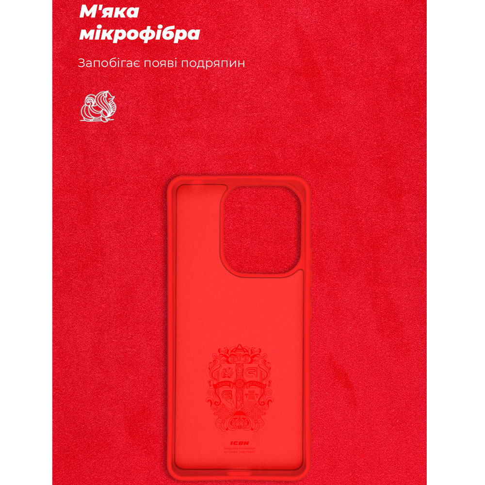 Чохол ArmorStandart ICON Case для Xiaomi Redmi Note 13 4G Red (ARM73350) Матеріал поліуретан