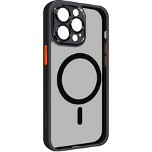 Харків - Чохол ARMORSTANDART Unit MagSafe SE для Apple iPhone 13 Pro Max Black Orange (ARM75369)