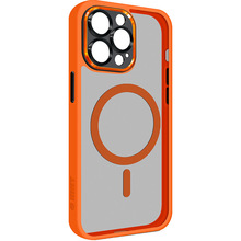 Львов - Чехол ARMORSTANDART Unit MagSafe SE для Apple iPhone 13 Pro Max Orange Black (ARM75378)