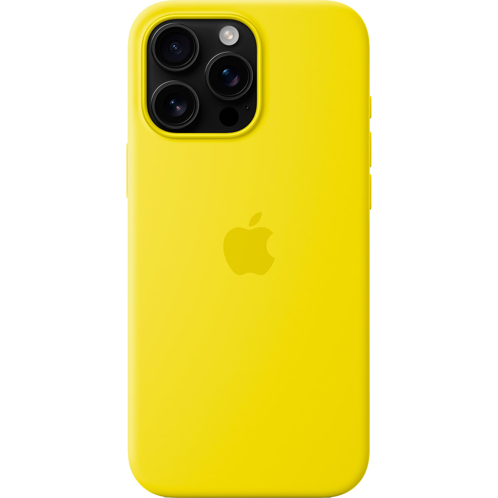 Чохол APPLE Silicone Case with MagSafe для iPhone 16 Pro Max Star Fruit (MA7U4ZM/A) Колір жовтий