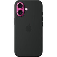 Чехол APPLE Silicone Case with MagSafe для APPLE iPhone 16 Black (MYY13ZM/A)