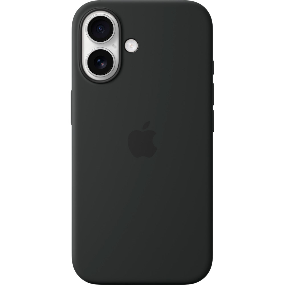 Чехол APPLE Silicone Case with MagSafe для APPLE iPhone 16 Black (MYY13ZM/A) Цвет черный