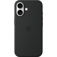 Чохол APPLE Silicone Case with MagSafe для iPhone 16 Black (MYY13ZM/A)