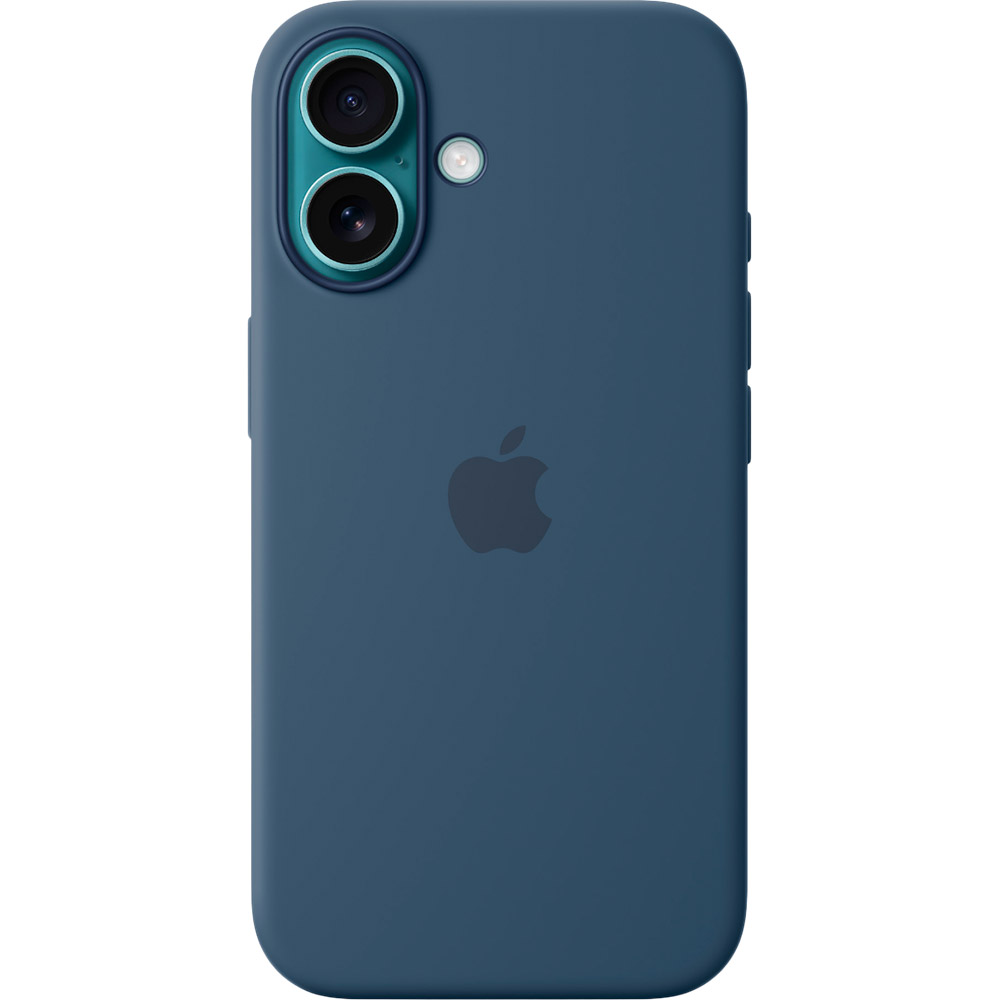 Чехол APPLE Silicone Case with MagSafe для APPLE iPhone 16 Denim (MYY23ZM/Aф) Совместимость по модели Apple iPhone 16