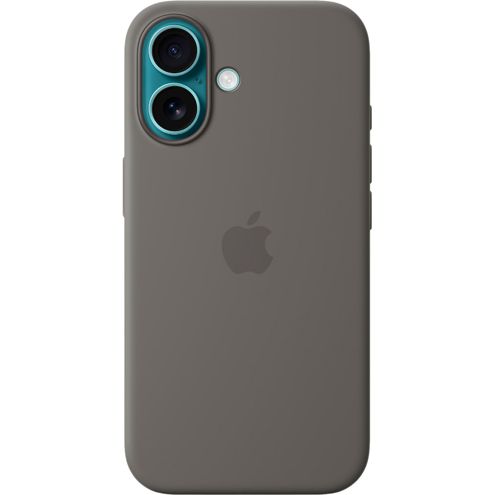 Чехол APPLE Silicone Case with MagSafe для APPLE iPhone 16 Stone Gray (MYY33ZM/A) Совместимость по модели Apple iPhone 16