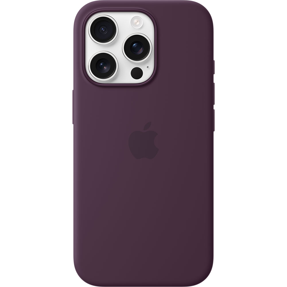 Чохол APPLE Silicone Case with MagSafe для iPhone 16 Pro Plum (MYYM3ZM/A)