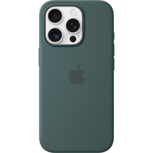 Чехол APPLE Silicone Case with MagSafe для APPLE iPhone 16 Pro Lake Green