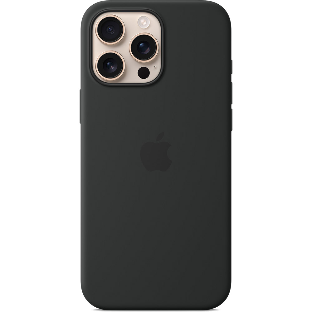 Чохол APPLE Silicone Case with MagSafe для APPLE iPhone16 Pro Max Black (MYYT3ZM/A) Сумісність за моделлю Apple iPhone 16 Pro Max