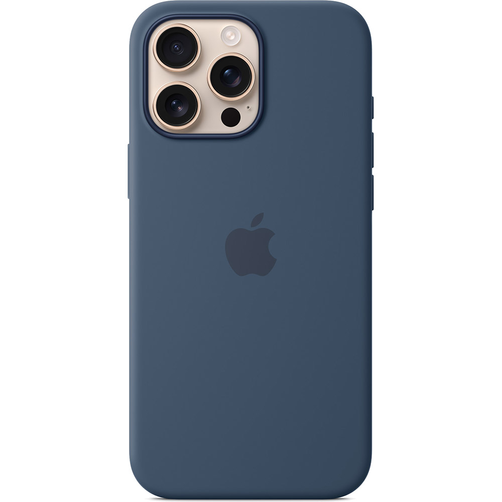 Чохол APPLE Silicone Case with MagSafe для APPLE iPhone16 Pro Max Denim (MYYU3ZM/A) Сумісність за моделлю Apple iPhone 16 Pro Max