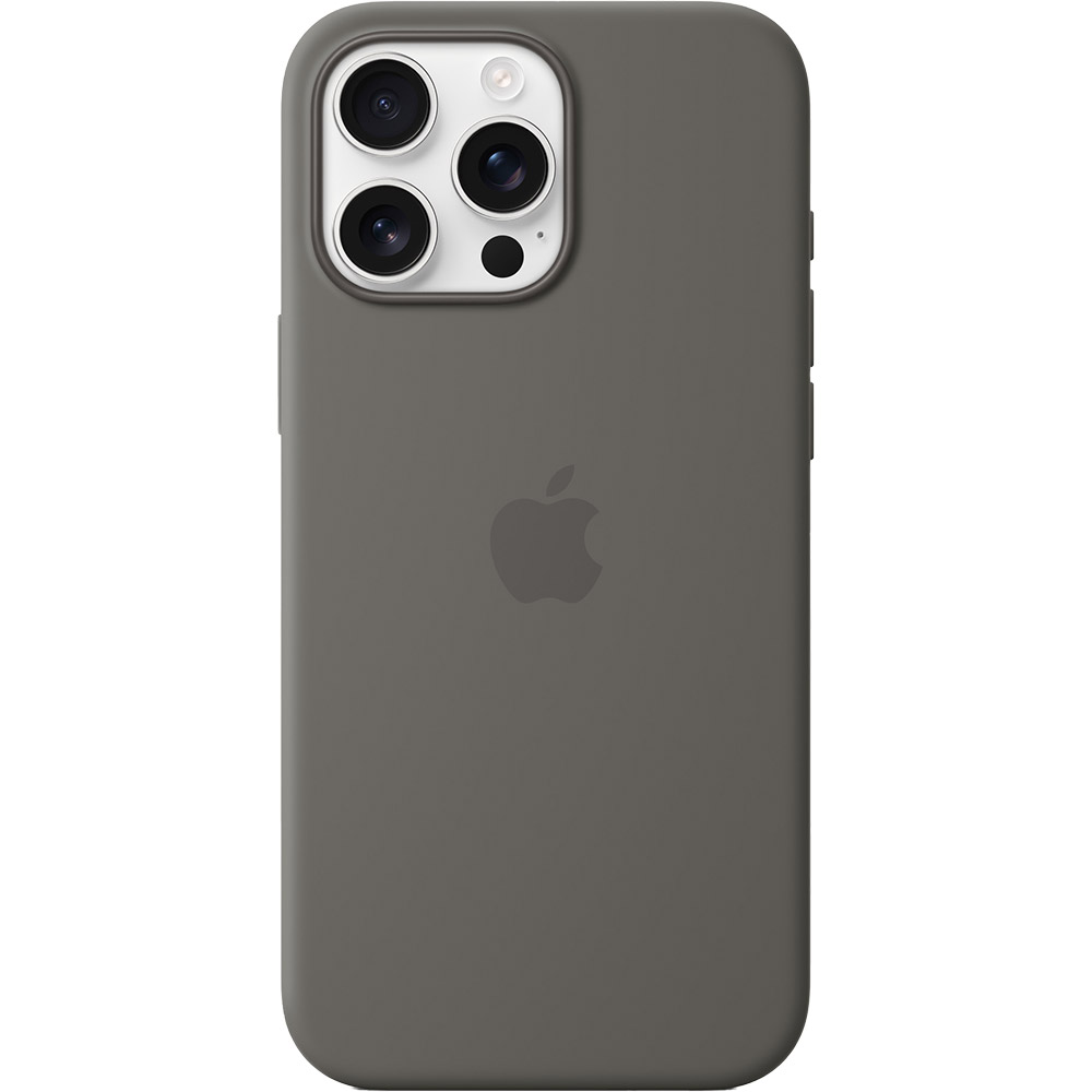 Чехол APPLE Silicone Case with MagSafe для APPLE iPhone16 Pro Max Stone Gray (MYYV3ZM/A) Совместимость по модели Apple iPhone 16 Pro Max