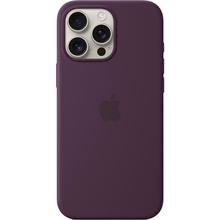 Чехол APPLE Silicone Case with MagSafe для APPLE iPhone16 Pro Max Plum (MYYW3ZM/A)