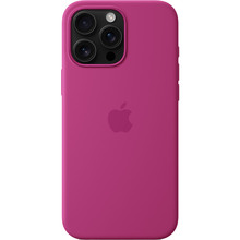 Чохол APPLE Silicone Case with MagSafe для APPLE iPhone16 Pro Max Fuchsia (MYYX3ZM/A)