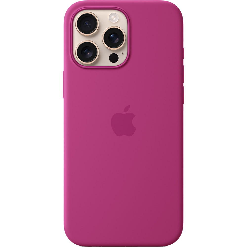 Чохол APPLE Silicone Case with MagSafe для APPLE iPhone16 Pro Max Fuchsia (MYYX3ZM/A) Сумісність за моделлю Apple iPhone 16 Pro Max