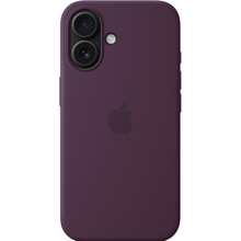 Чехол APPLE Silicone Case with MagSafe для APPLE iPhone 16 Plum (MYY43ZM/A)