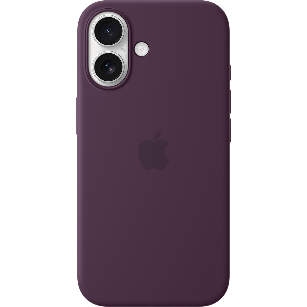 Чехол APPLE Silicone Case with MagSafe для APPLE iPhone 16 Plum (MYY43ZM/A)