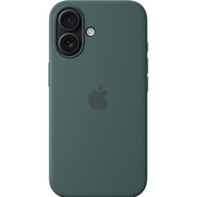 Чехол APPLE Silicone Case with MagSafe для APPLE iPhone 16 Lake Green (MYY83ZM/A)