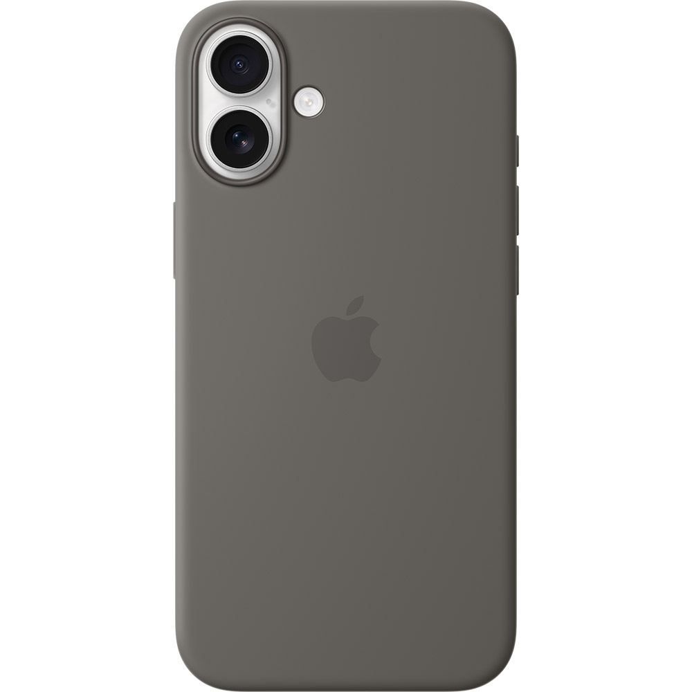 Чохол APPLE Silicone Case with MagSafe для iPhone 16 Plus Stone Gray (MYYC3ZM/A)