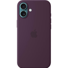 Чехол APPLE Silicone Case with MagSafe для APPLE iPhone 16 Plus Plum (MYYD3ZM/A)