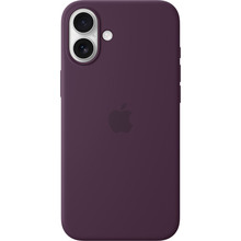 Чехол APPLE Silicone Case with MagSafe для APPLE iPhone 16 Plus Plum (MYYD3ZM/A)