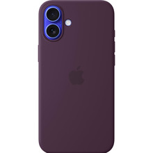 Чохол APPLE Silicone Case with MagSafe для iPhone 16 Plus Plum (MYYD3ZM/A)