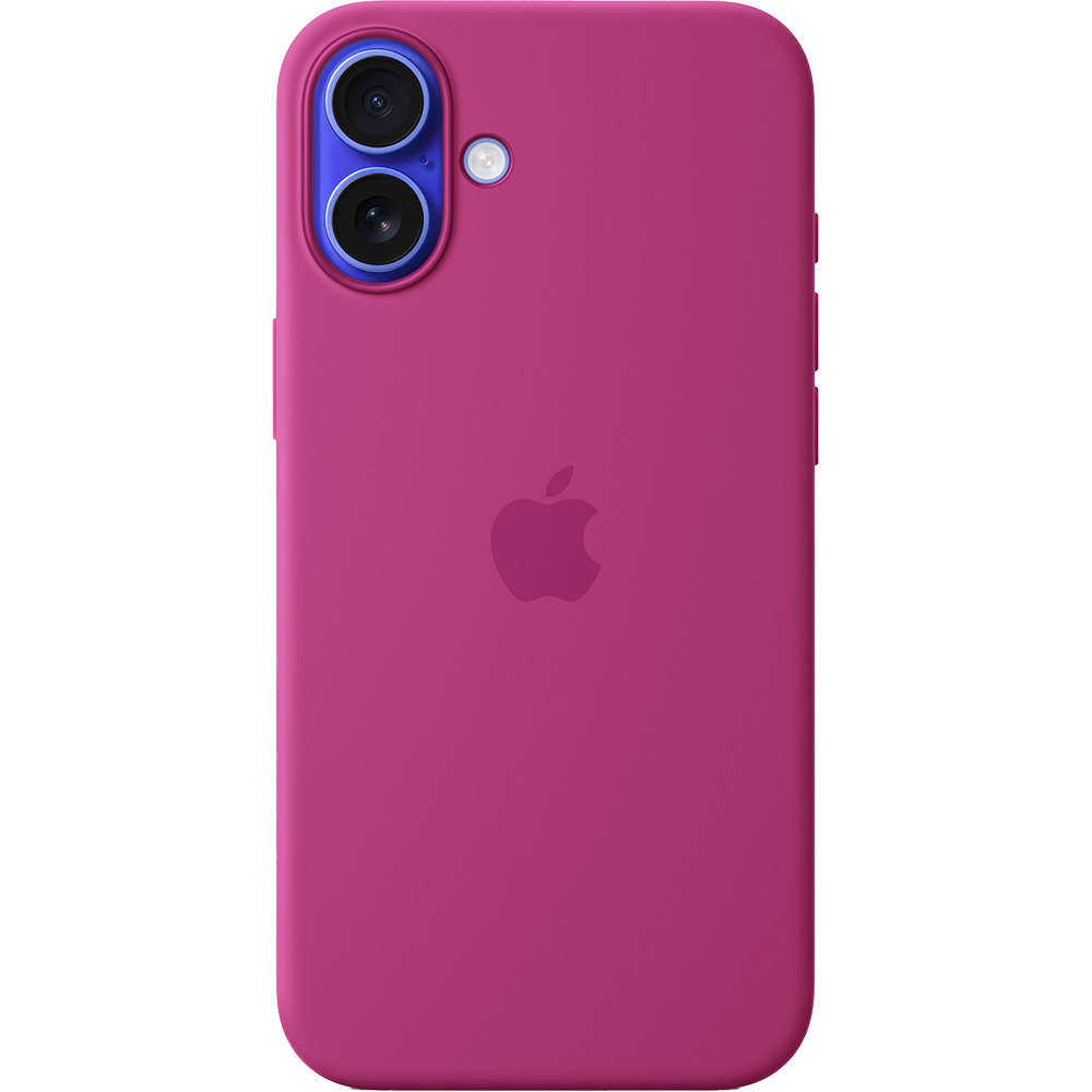 Чохол APPLE Silicone Case with MagSafe для iPhone 16 Plus Fuchsia (MYYE3ZM/A) Сумісність за моделлю Apple iPhone 16 Plus