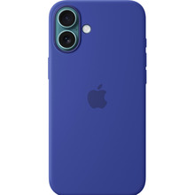 Чехол APPLE Silicone Case with MagSafe для APPLE iPhone 16 Plus Ultramarine (MYYF3ZM/A)