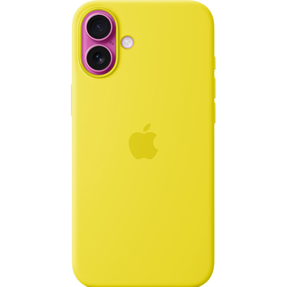 Чохол APPLE Silicone Case with MagSafe для iPhone 16 Plus Star Fruit (MYYG3ZM/A) Колір жовтий