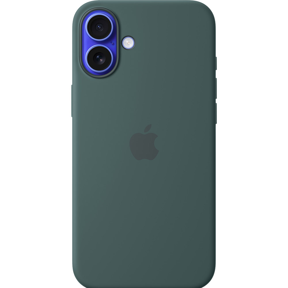 Чехол APPLE Silicone Case with MagSafe для APPLE iPhone 16 Plus Lake Green (MYYH3ZM/A) Совместимость по модели Apple iPhone 16 Plus