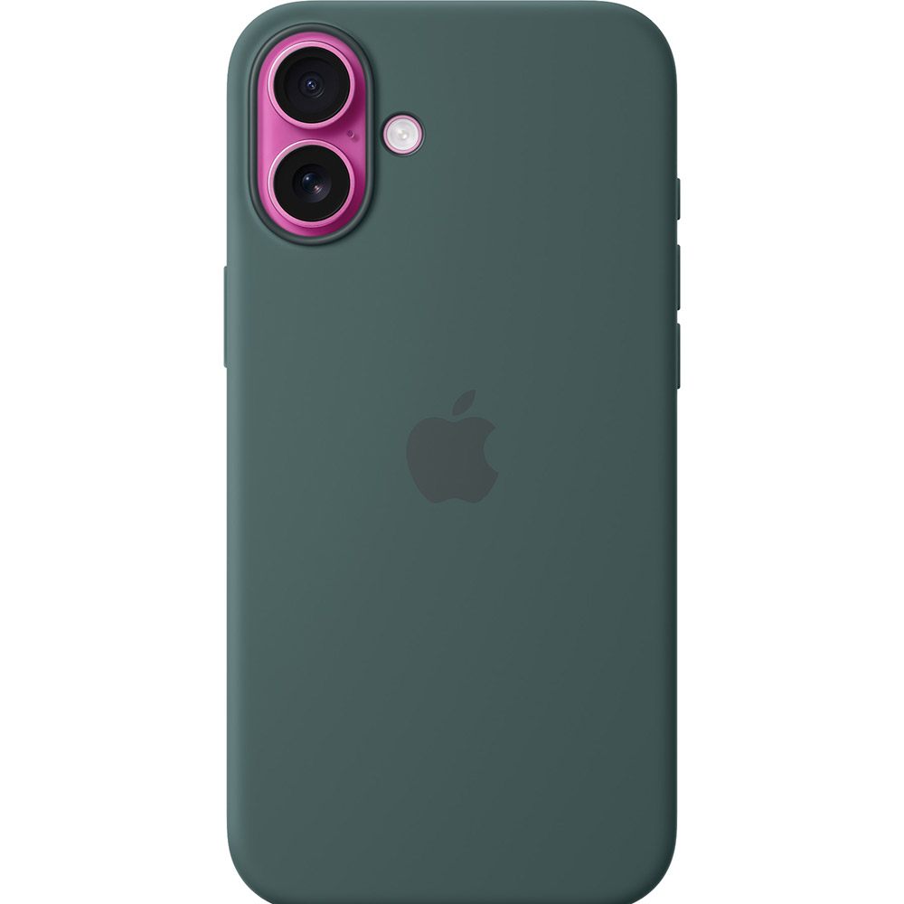 Чохол APPLE Silicone Case with MagSafe для iPhone 16 Plus Lake Green (MYYH3ZM/A) Колір зелений