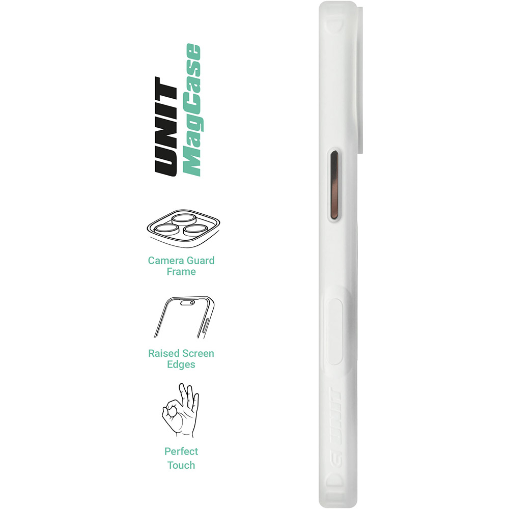 Чехол ArmorStandart Unit MagSafe для Apple iPhone 16 Matte Clear (ARM78705) Тип чехол-накладка