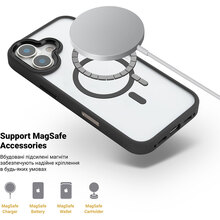 Чехол ArmorStandart Unit MagSafe для Apple iPhone 16 Plus Black (ARM78707)