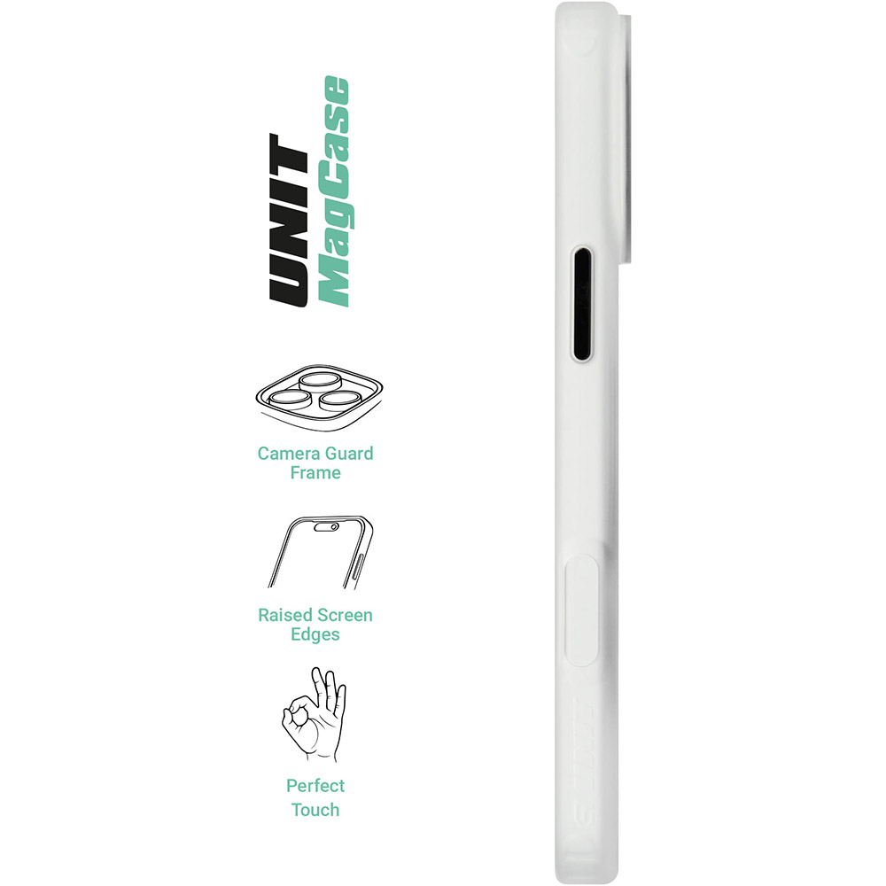 Чохол ArmorStandart Unit MagSafe для Apple iPhone 16 Plus Matte Clear (ARM78708) Тип чохол-накладка