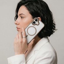 Чехол ArmorStandart Unit MagSafe для Apple iPhone 16 Plus Titanium Gold (ARM79291)