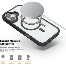 Чехол ARMORSTANDART Unit MagSafe для Apple iPhone 16 Black (ARM78776)