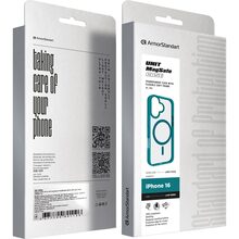 Чехол ARMORSTANDART Unit MagSafe для Apple iPhone 16 Lake Green (ARM79293)