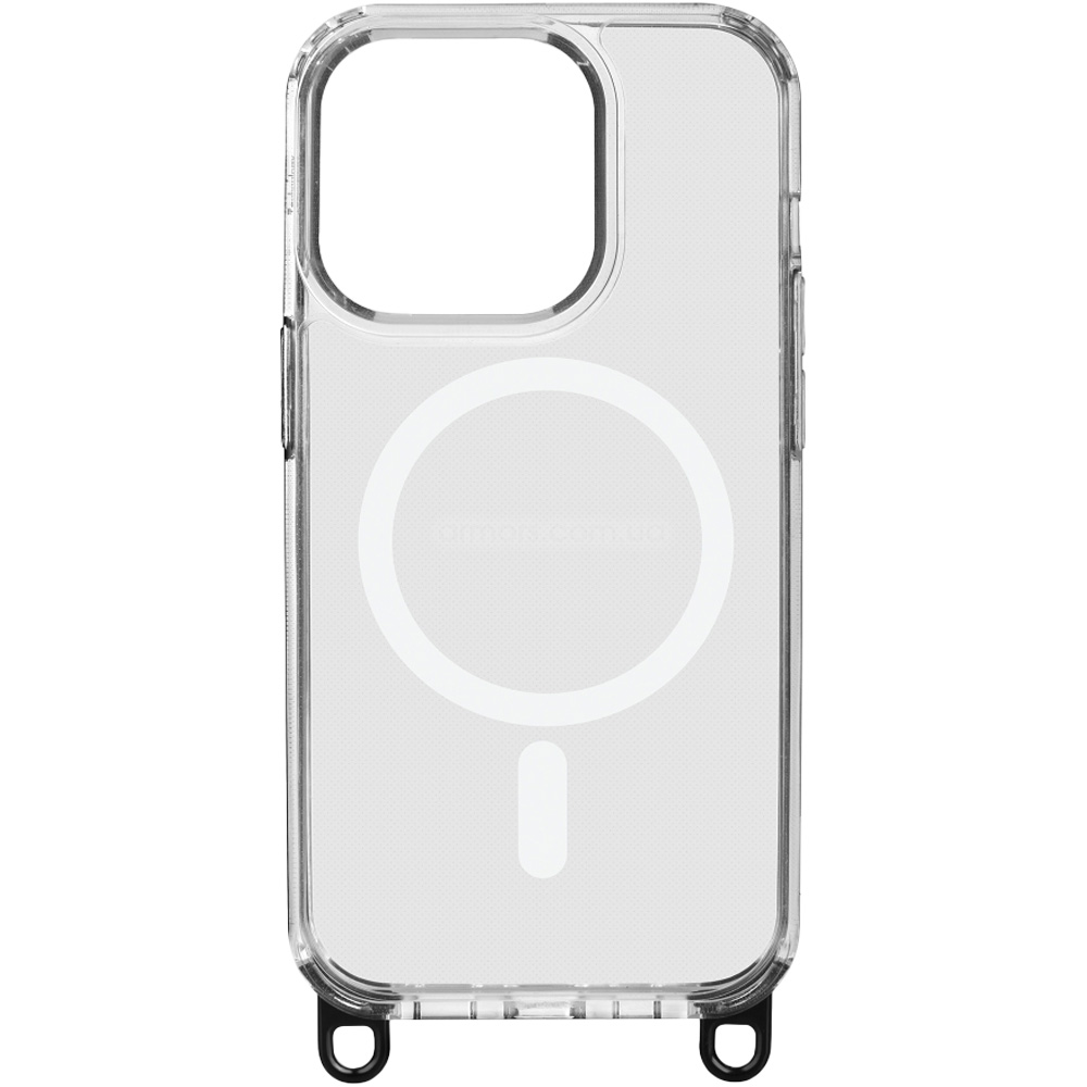 Чехол ARMORSTANDART Crossbody Air MagSafe для Apple iPhone 14 Pro Clear (ARM77791)